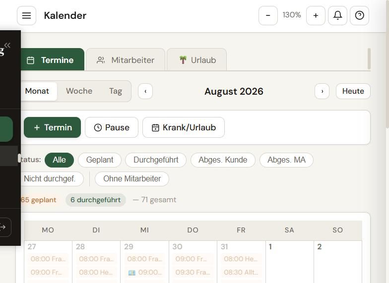 Kalender – Web